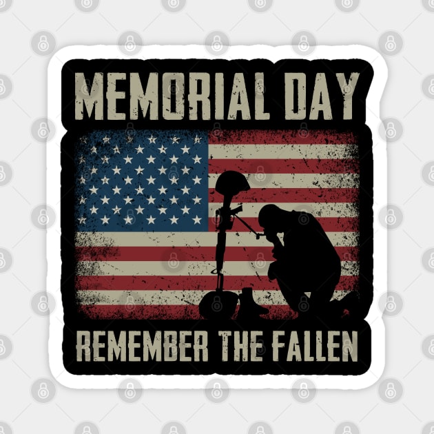 Remember The Fallen Memorial Day 2020 Magnet by snnt