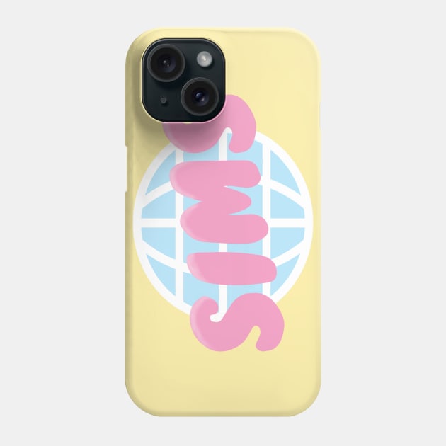 Planet Sims Phone Case by gnomeapple