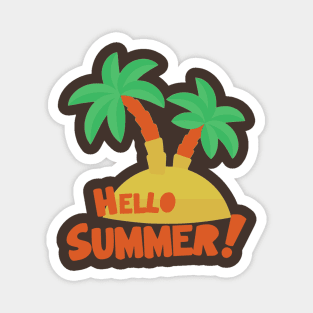 Hello Summer Magnet