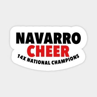 Navarro cheer Magnet