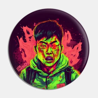 Korean Zombie Pin