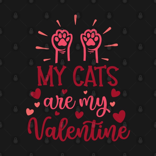 my cats are my valentine by busines_night