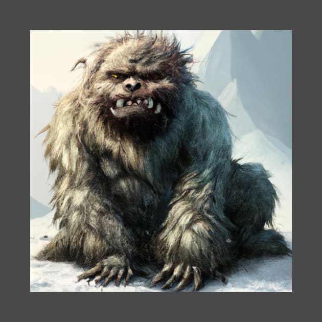 Untamed Mountain Yeti by Star Scrunch