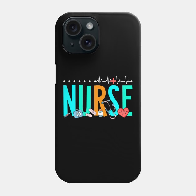 Nurse Day Appreciation Nurse Week For Women For Work Phone Case by ARTBYHM