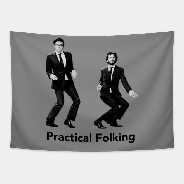 Flight of the Conchords practical folking Tapestry by Teessential