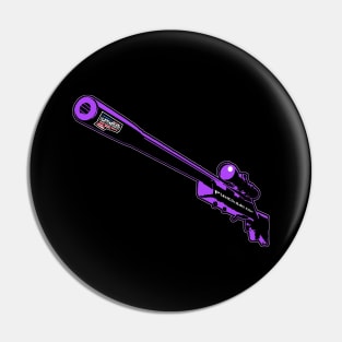 Punchado Sniper Rifle Blank Text, v. Code Purple Pin