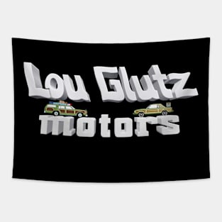 Lou Glutz Motors 3D with PTA Marathon Rental Car & Family Truckster Tapestry