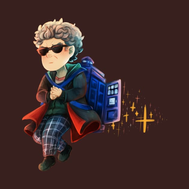 12 and a TARDIS backpack by staypee