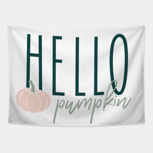 Hello Pumpkin © GraphicLoveShop Tapestry