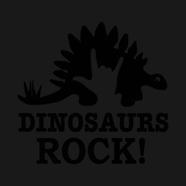 Dinosaurs Rock by JurassicArt