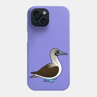 Cute Birdorable Blue-footed Booby Cartoon Bird Phone Case