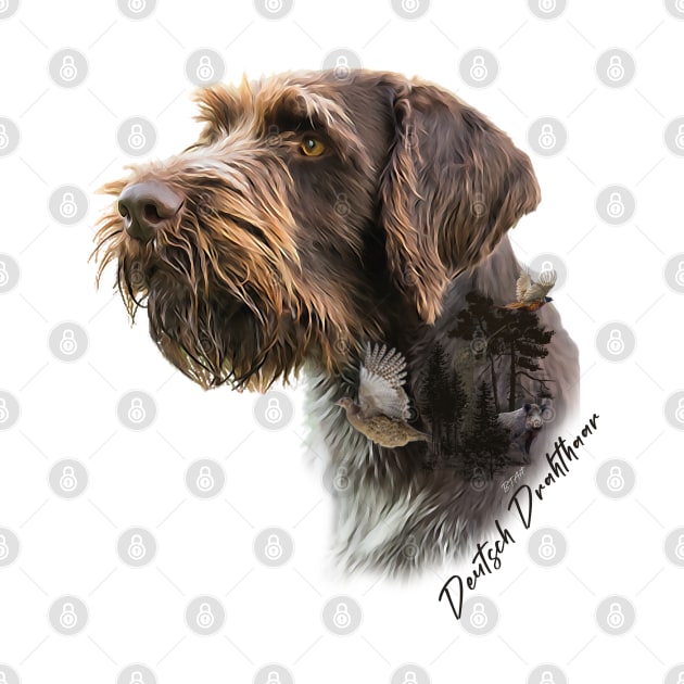 German Wirehaired Pointer by German Wirehaired Pointer 