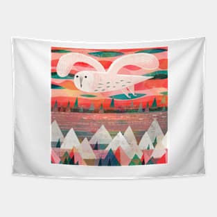 White Owl Tapestry