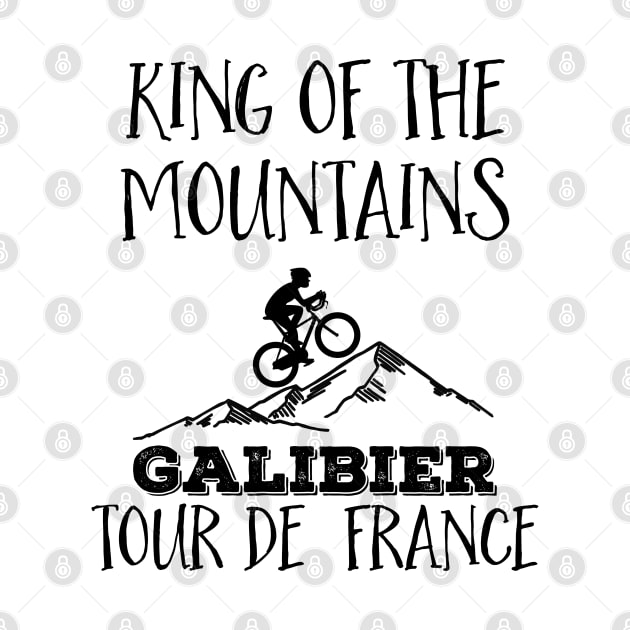 Galibier King of the mountains Tour de France Cycling Fans by Naumovski