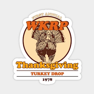 WKRP Turkey Drop 1978 Magnet