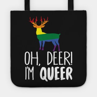 Oh Deer I'm Queer Tote