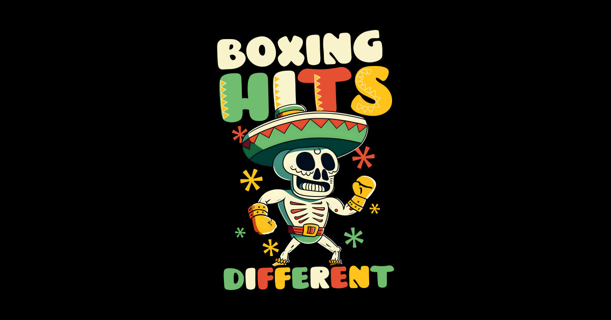 Cinco De Mayo Boxing Shirt Boxing Hits Different Cinco De Mayo
