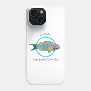 Green Blotched Parrotfish Phone Case