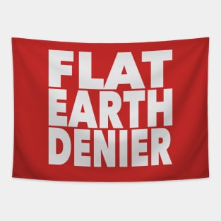 Flat Earth Denier Tapestry