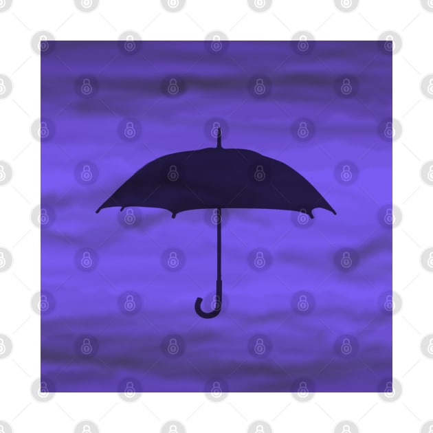 Purple Umbrella by metanoiias