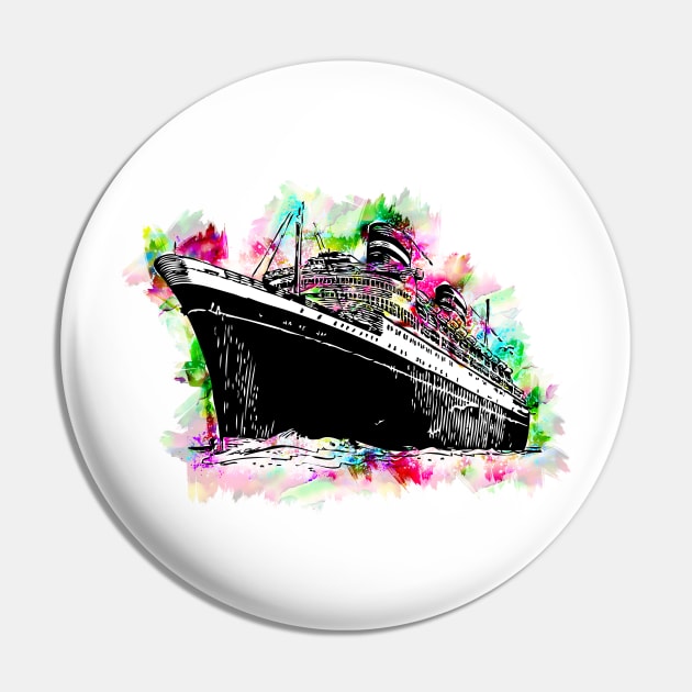 Ship Colored Pin by remixer2020