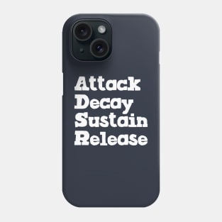 Attack Decay Sustain Release Phone Case