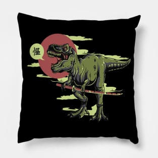 Dino Samurai Pillow