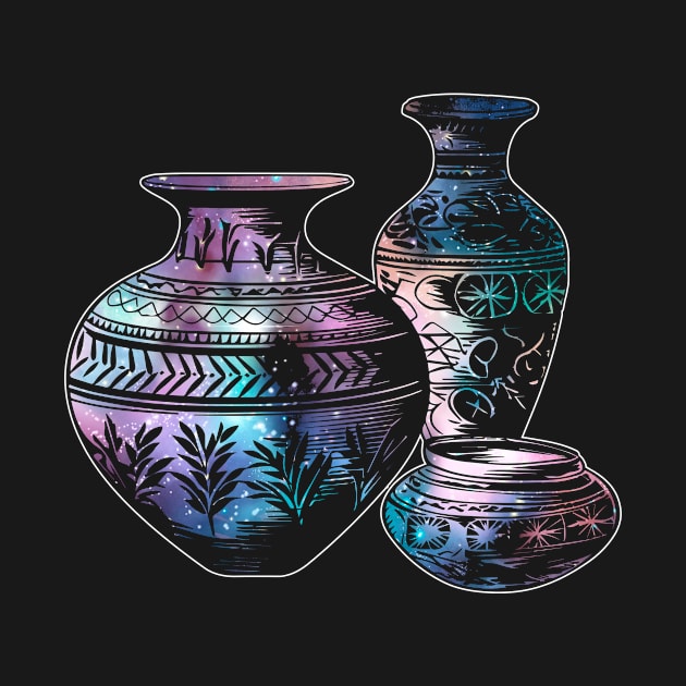 Magic Pottery Vase - Pottery Ceramic Artist by Anassein.os