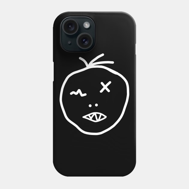 crazy emo Phone Case by rickylabellevie