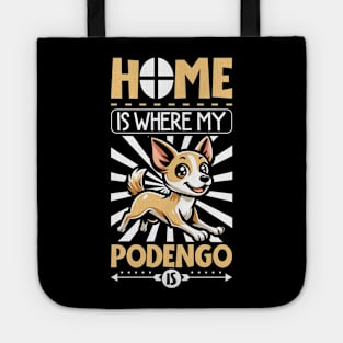 Home is with my Portuguese Podengo Tote