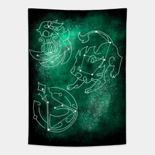 Mondstadt Anemo Constellations Tapestry