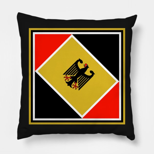 Bundesrepublik Deutschland ( Bundesadler) Pillow by truthtopower