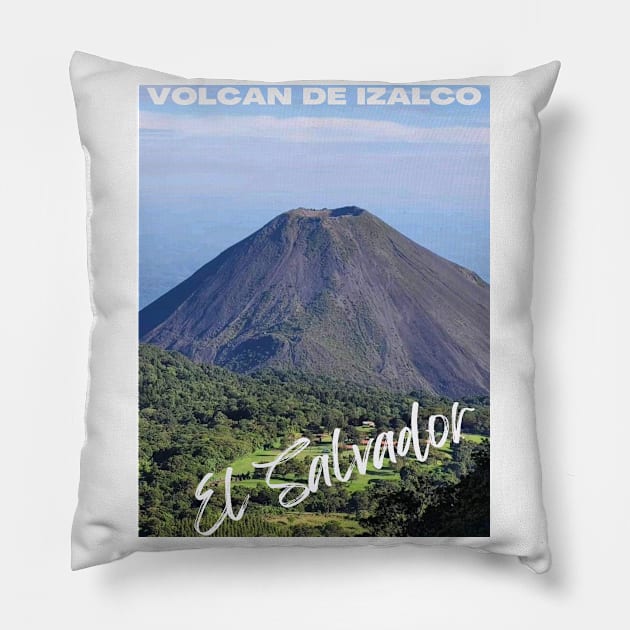 Volcán de Izalco Pillow by Talcomunca