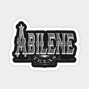 Vintage Abilene, TX Magnet