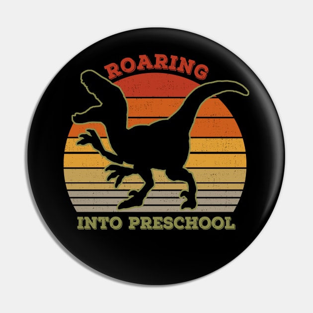 Roaring Into Preschool Pin by Zen Cosmos Official