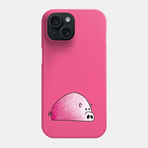 cute pink pig Phone Case by MerryDee