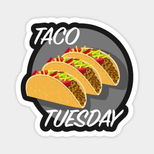 Taco Tuesday Design Magnet