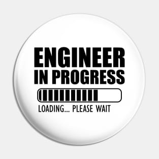Engineer in progress loading Pin
