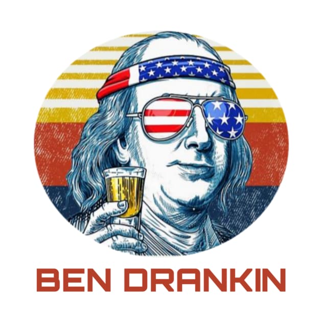 ben drankin 4th of july by ERRAMSHOP