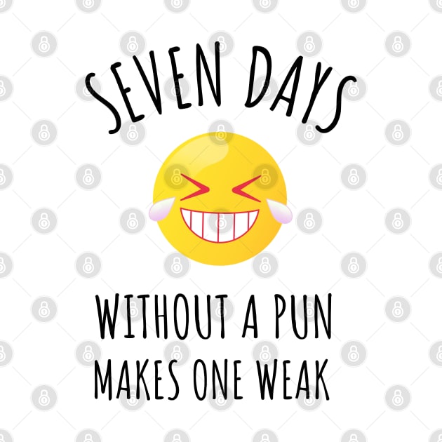 Seven Days Without a Pun Makes One Weak by juinwonderland 41