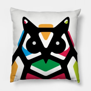 Rainbow Anigami Owl Pillow