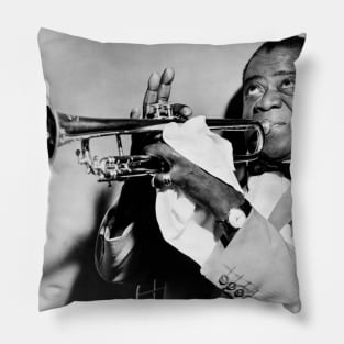 Louis Armstrong Pillow