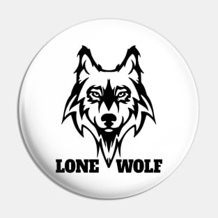 Lone Wolf Pin