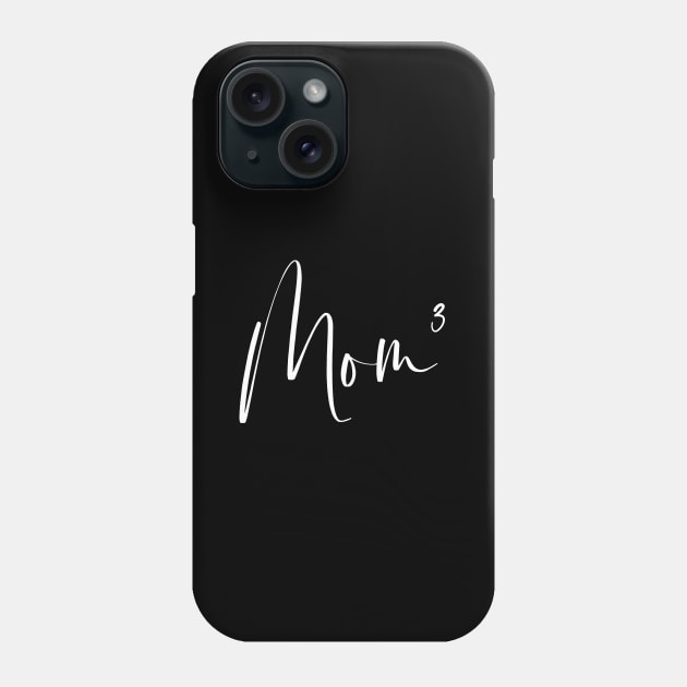 Mom of 3 Phone Case by LemonBox