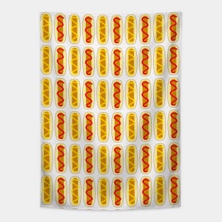 HOT Dog Lover Pattern Tapestry