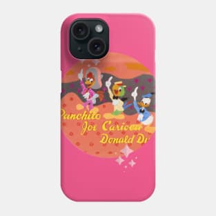 Three Caballeros Credits Phone Case