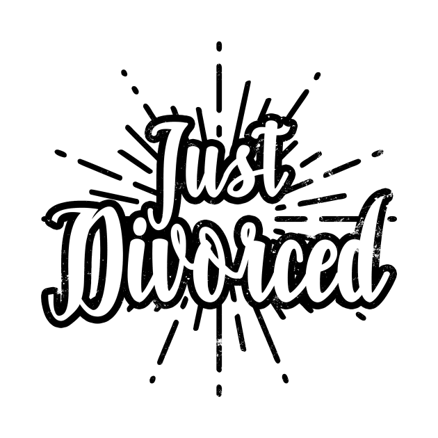 Divorced Shirt | Just Divorced Gift by Gawkclothing