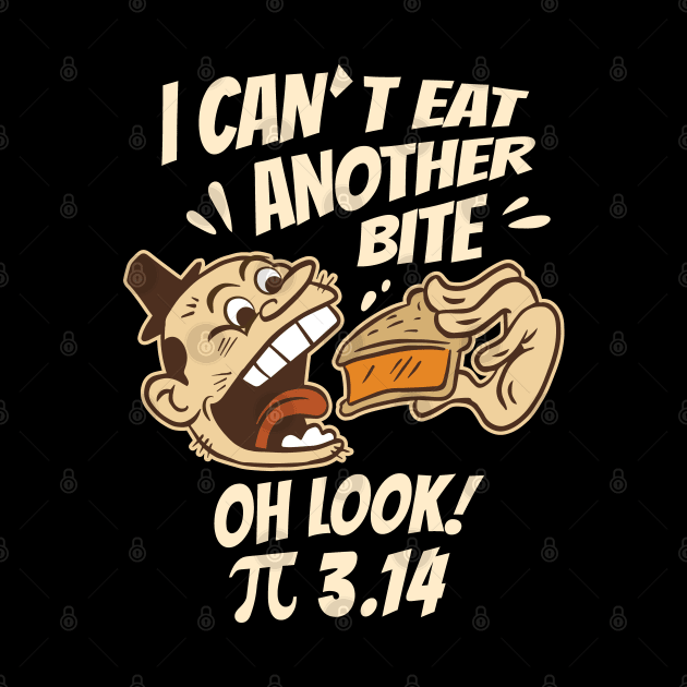 Oh Look, Pie! | Fun 3.14 Math Design by Graphic Duster