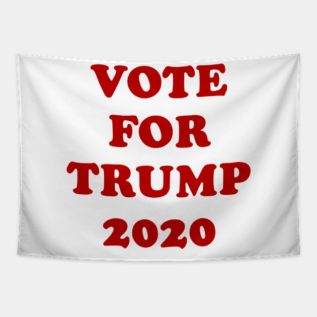 Vote for Trump 2020 Napoleon Dynamite Tapestry by Redpill Ordnance Merch