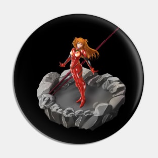 Asuka Langley Evangelion Pin